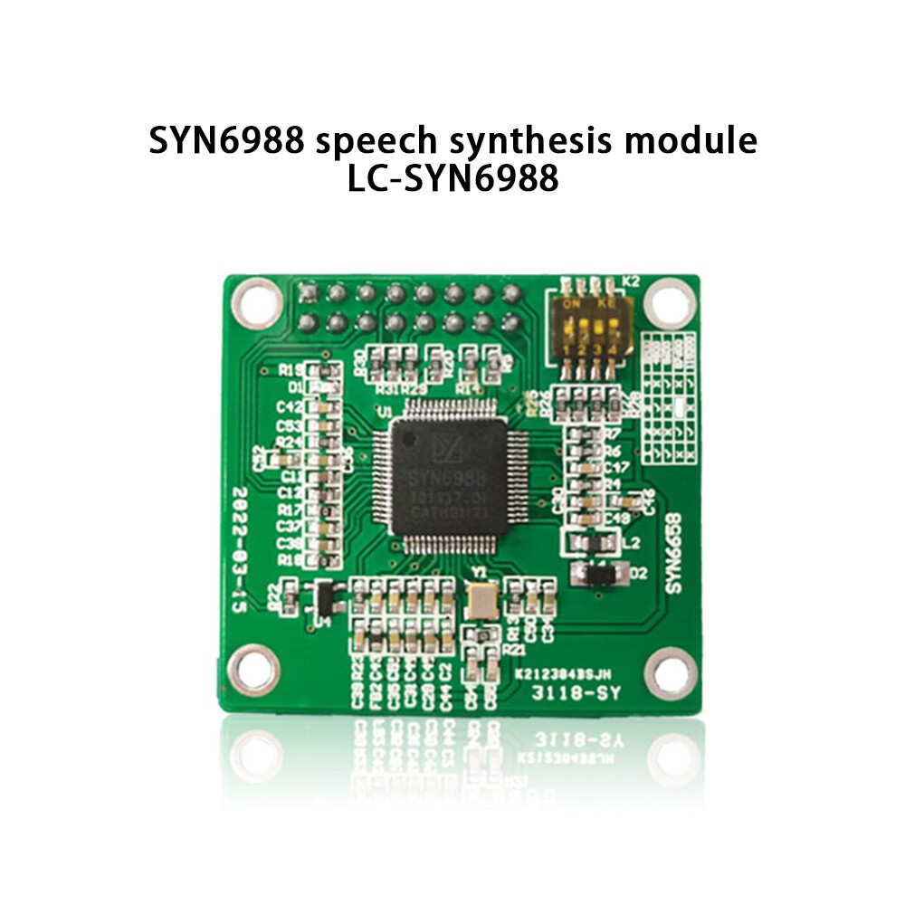 SYN6988 Voice Module Chinese English Speech Synthesis Recognition Board