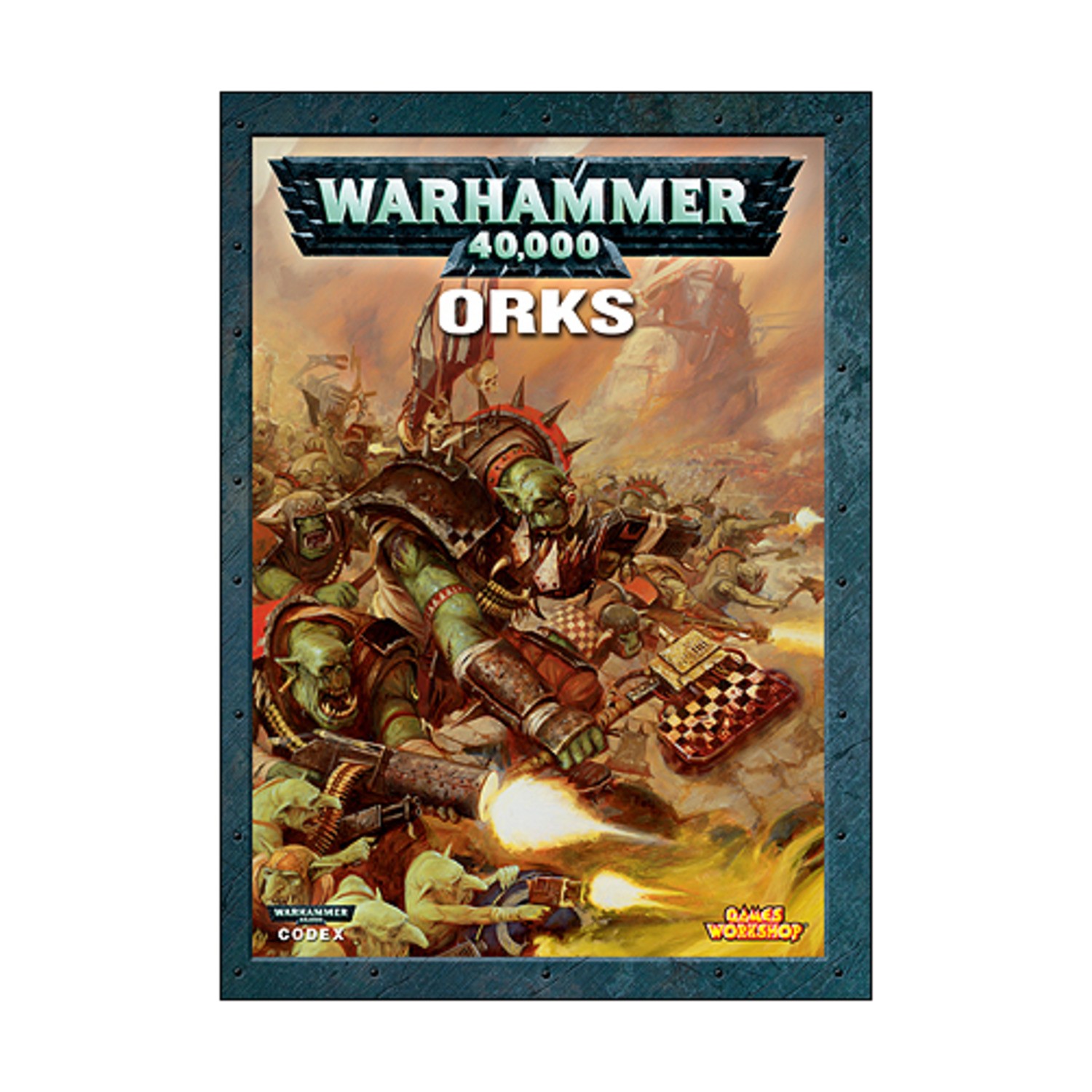 GW Warhammer 40K Codex Orks (4th Ed) VG