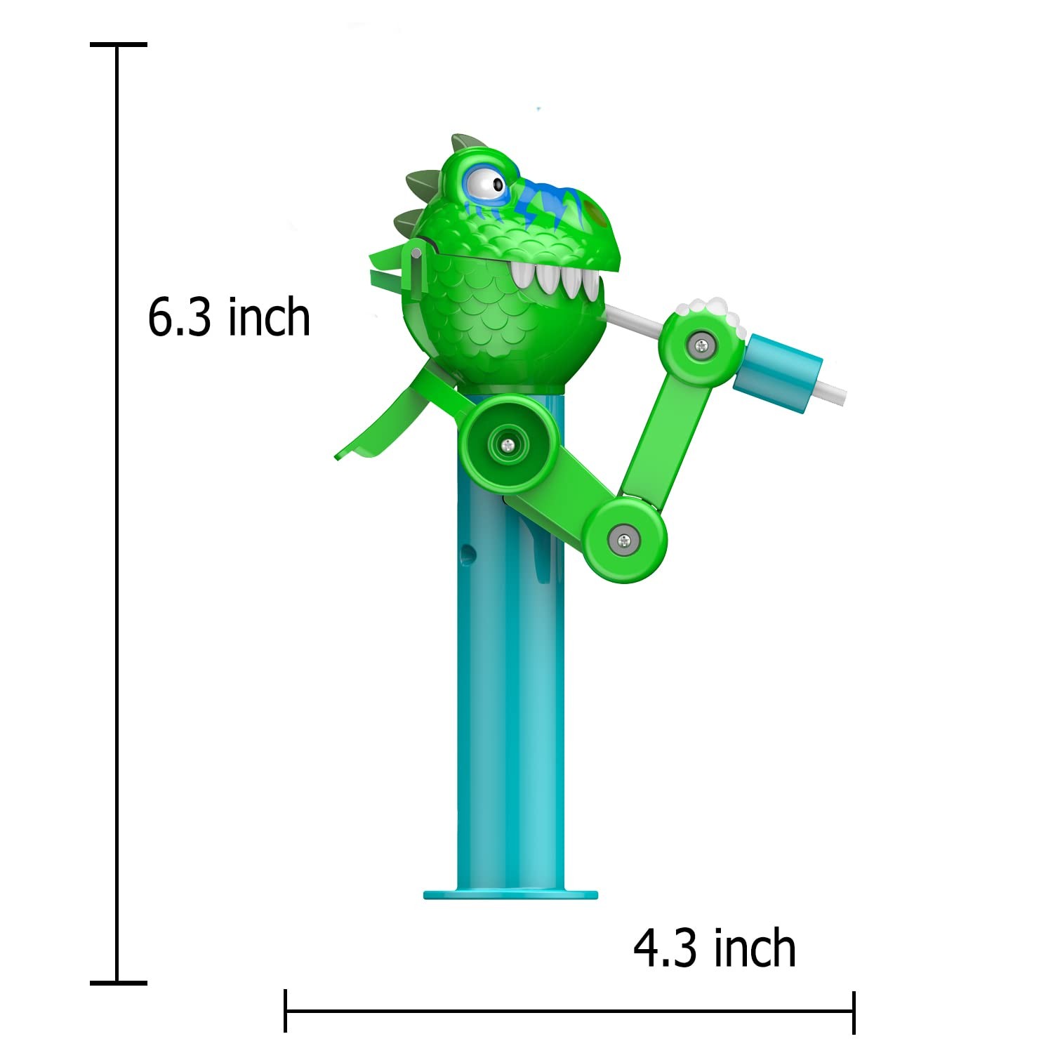 4 Pcs Dinosaur Lollipop Holder for Kids, Halloween Lollipop Case, Creative Pr...