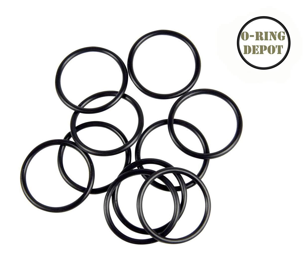 O-Ring Depot 10 pack Compatible with OK25 OmniFilter O-Rings 3/`6" thick