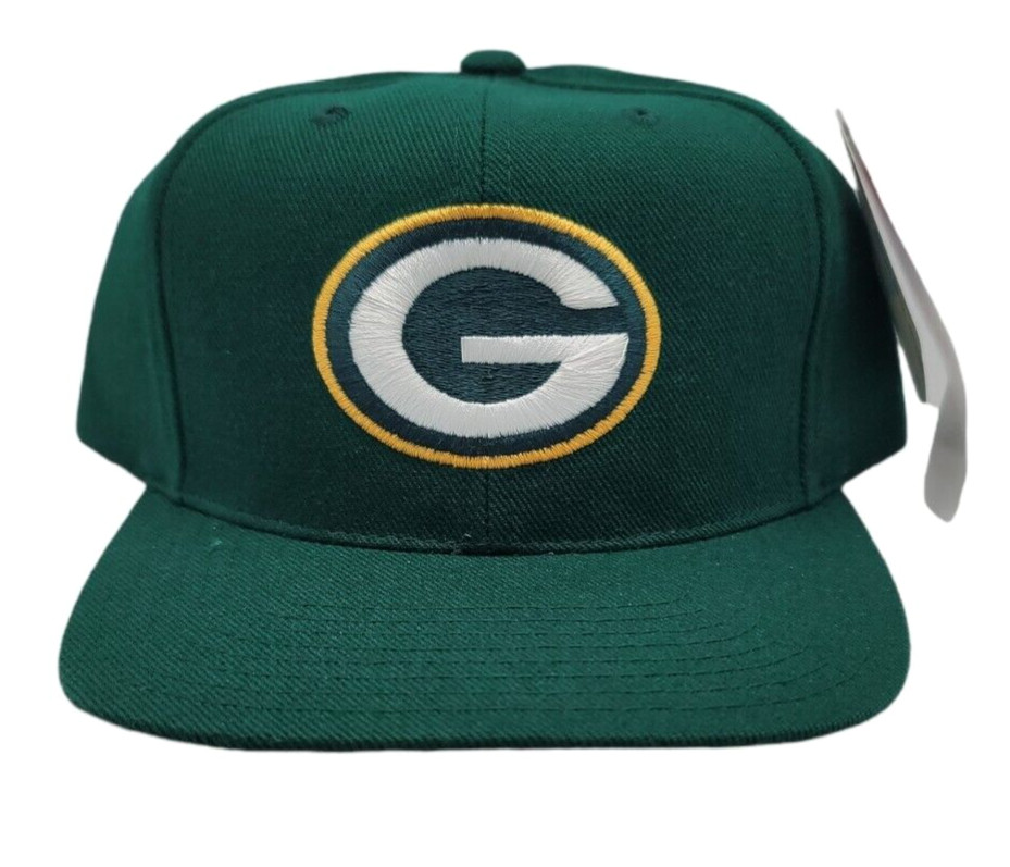 Green Bay Packers American Needle Vintage Flat Bill Snapback Adjustable Hat