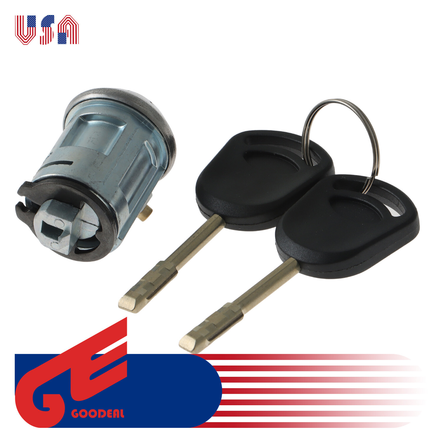 Ignition Lock Cylinder with 2 Keys for 2010-2013 Ford Transit Connect 2.0L L4