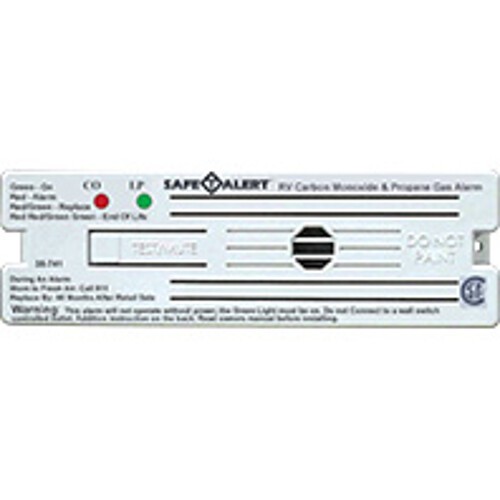 SAFE-T-ALERT 35-741-WHT 35-741-WT Dual LP/CO Alarm - 12V, 35 Series Surface