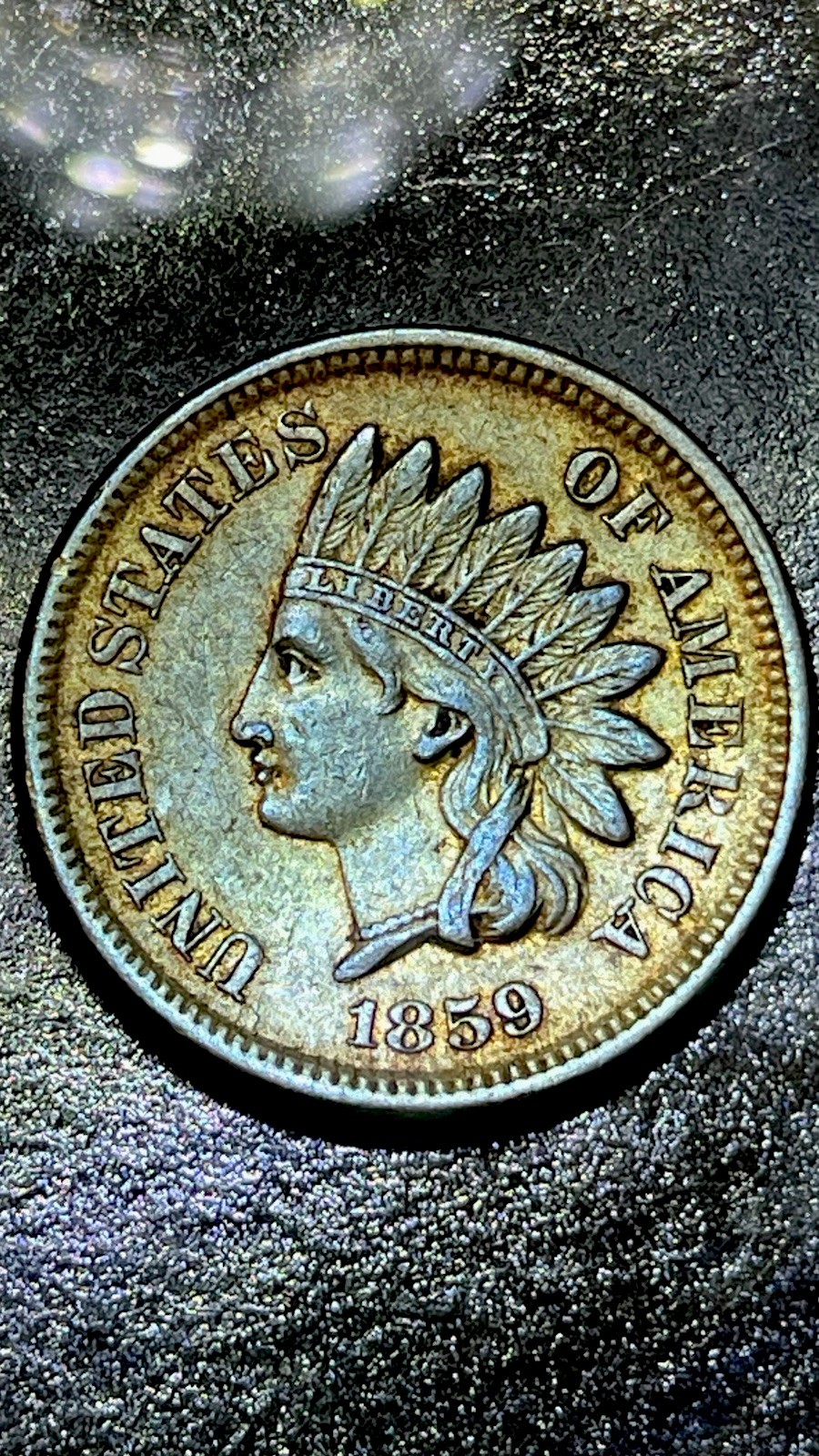1859 Indian Head Cent Penny Historically Penny great condition