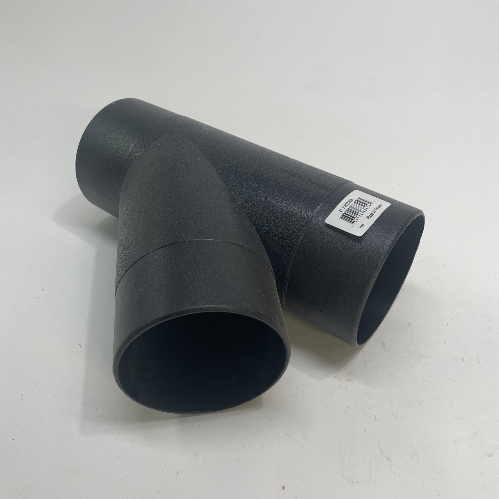 4-inch Y-Fitting Dust Hose Splitter Connection for Dust Collection Systems