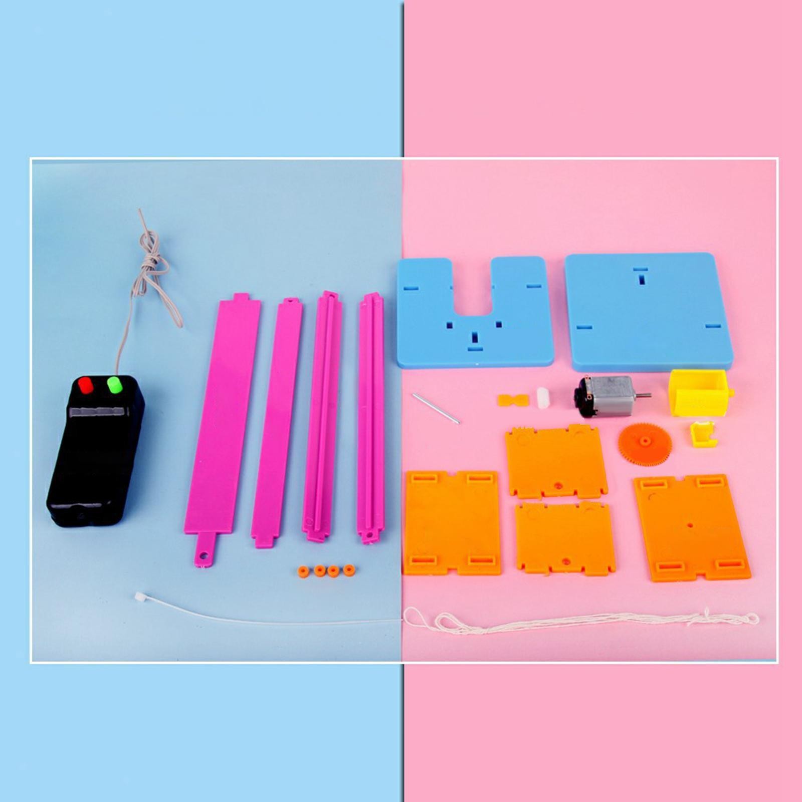 DIY Elevator Toy Teaching Aids DIY Interactive Toy Durable