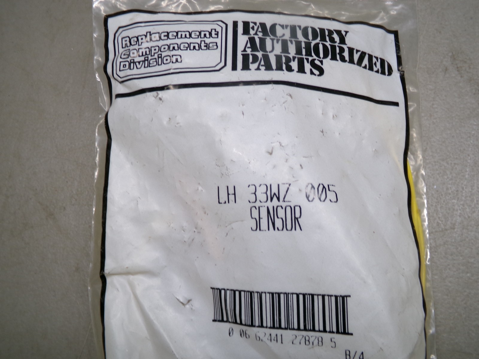 CARRIER LH33WZ005 FLAME SENSOR ASSEMBLY