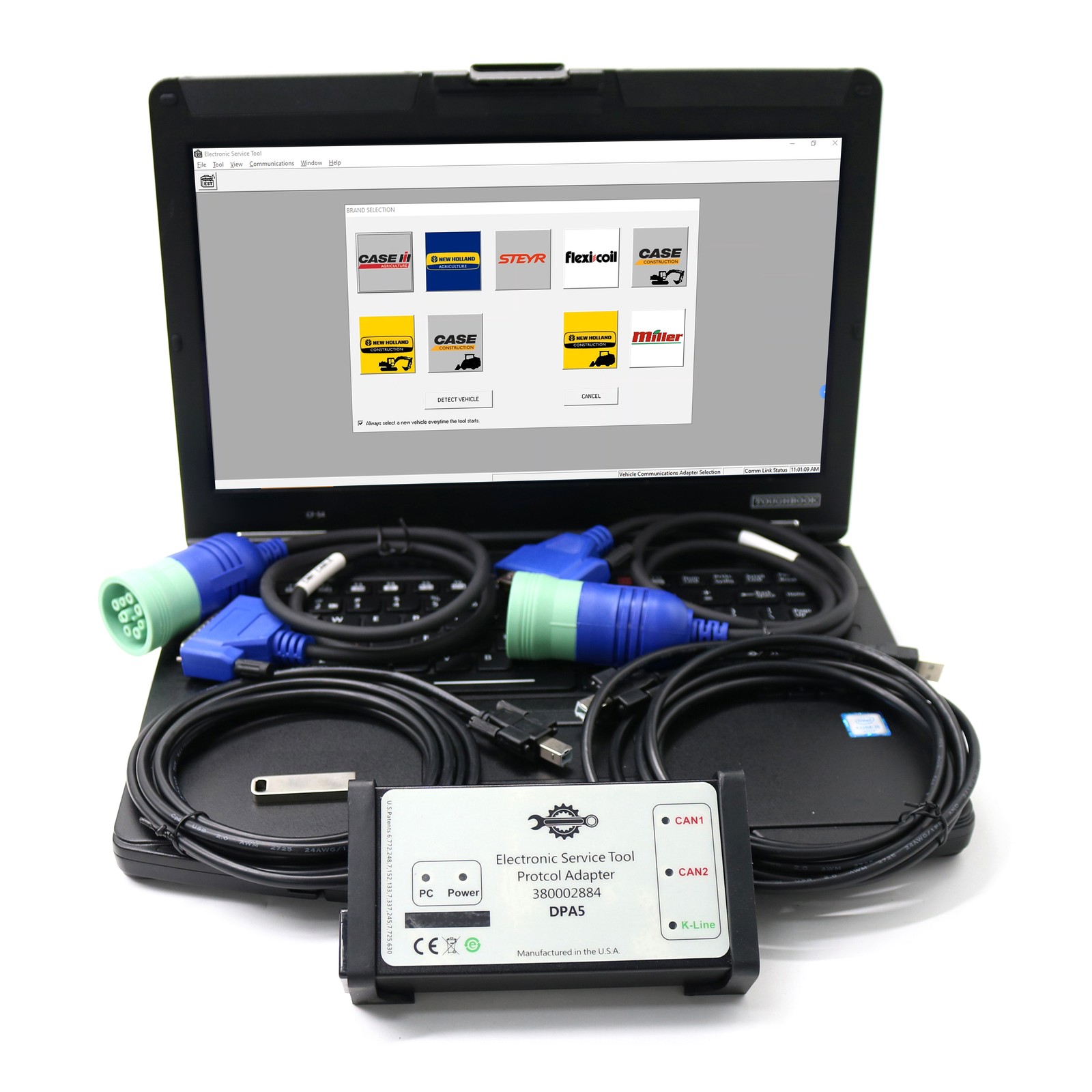 DPA5 For CNH Case New Holland EST Electronic Service Tool Diagnostic Scanner Kit