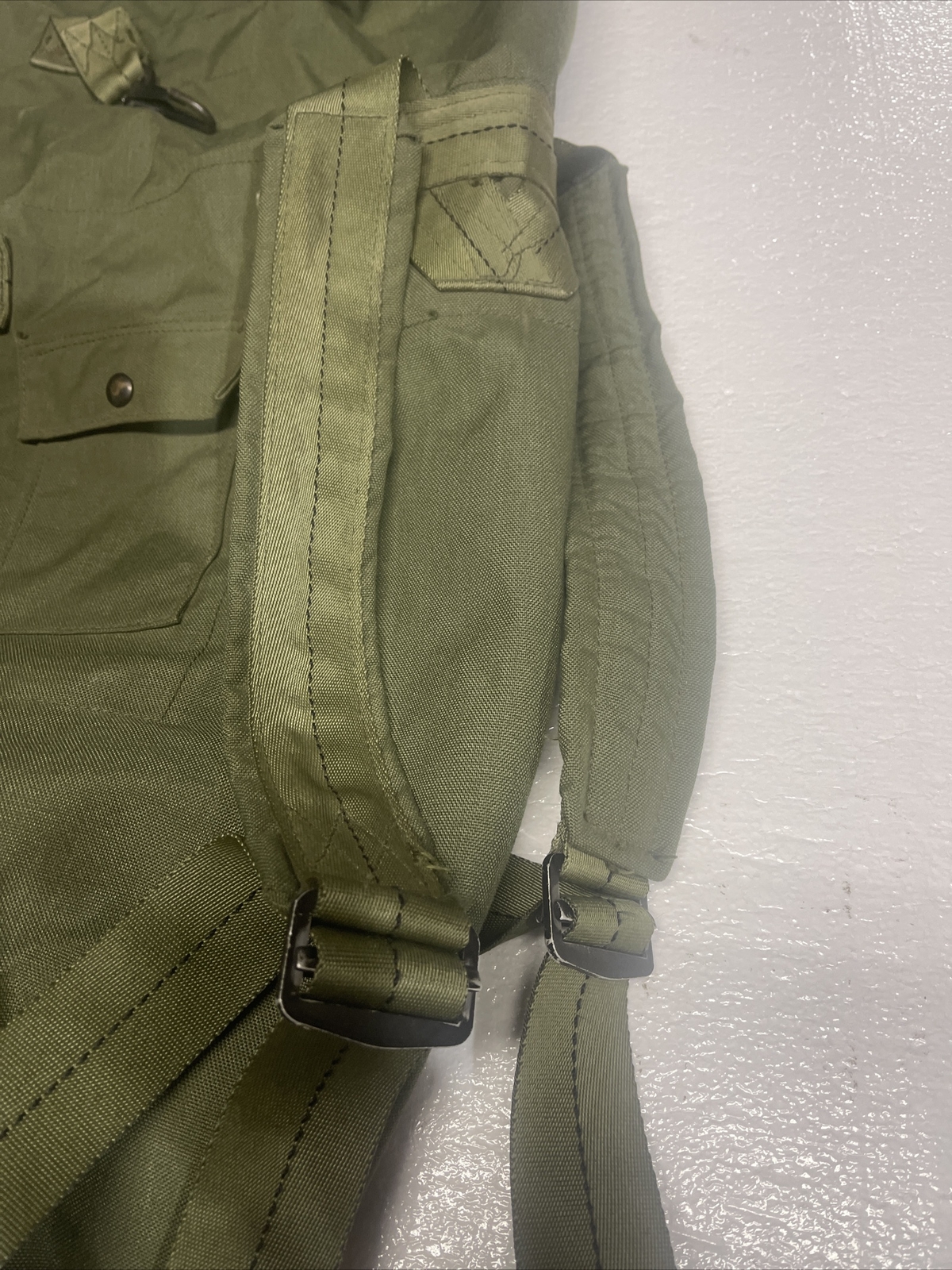 U.S. Military Heavy Duty Canvas Duffle Bag Preowned