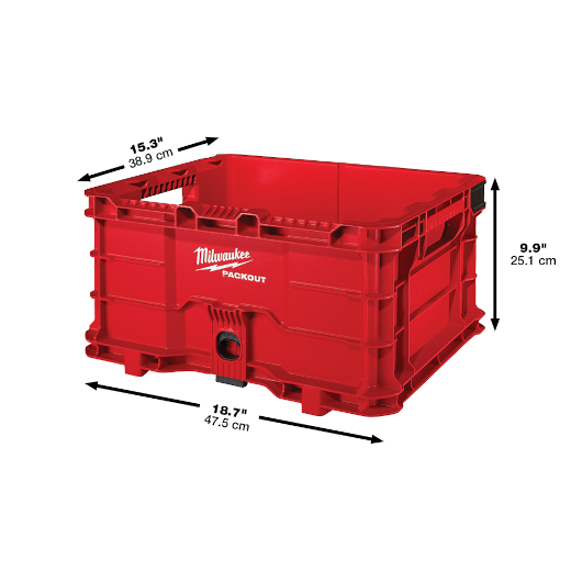 Milwaukee 48-22-8440 PACKOUT Impact Resistant Tool Storage System Crate