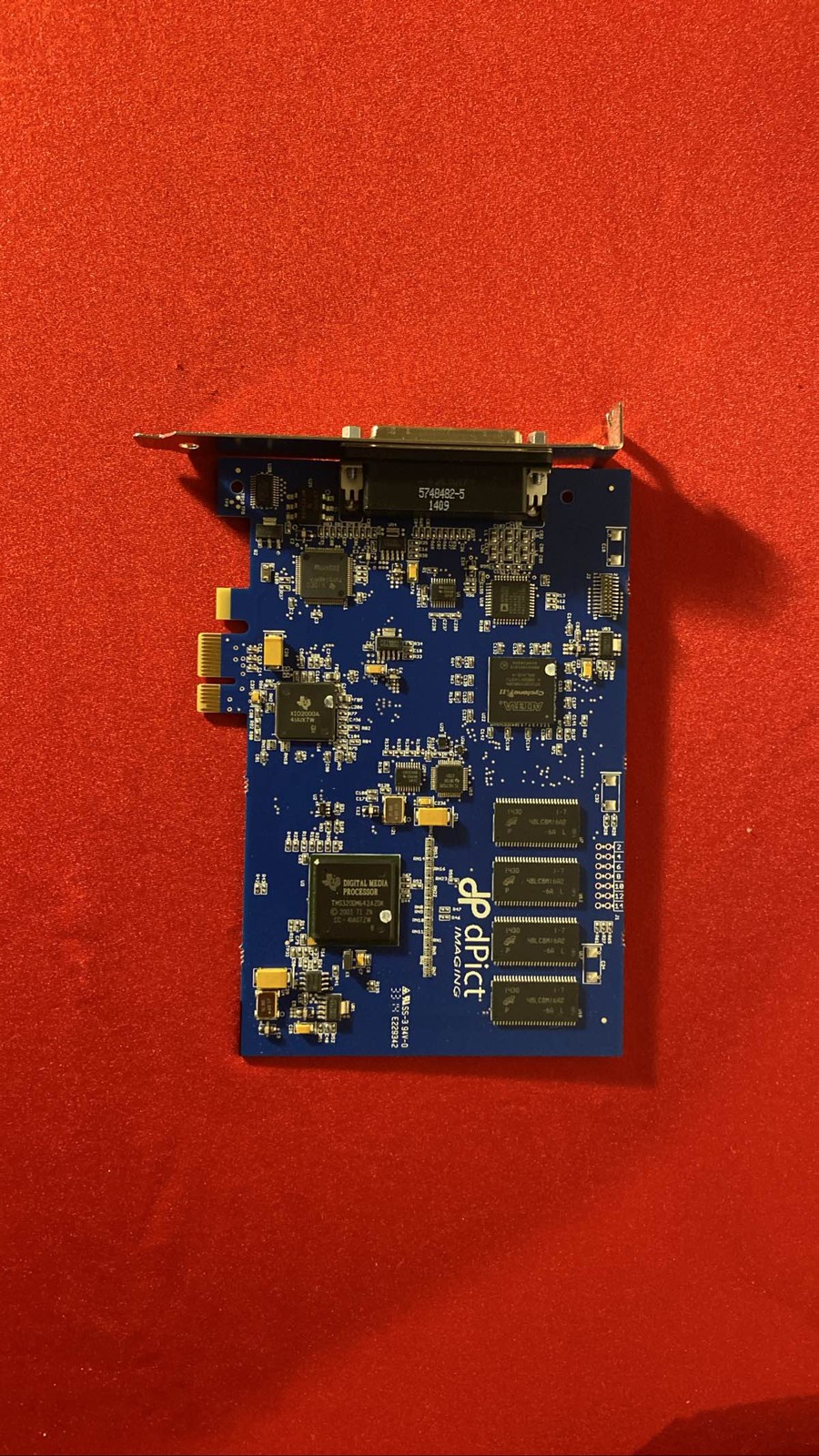 dPict Imaging Aexeon HDS PCIe Video Capture Card 10042-001 NTSC/PAL