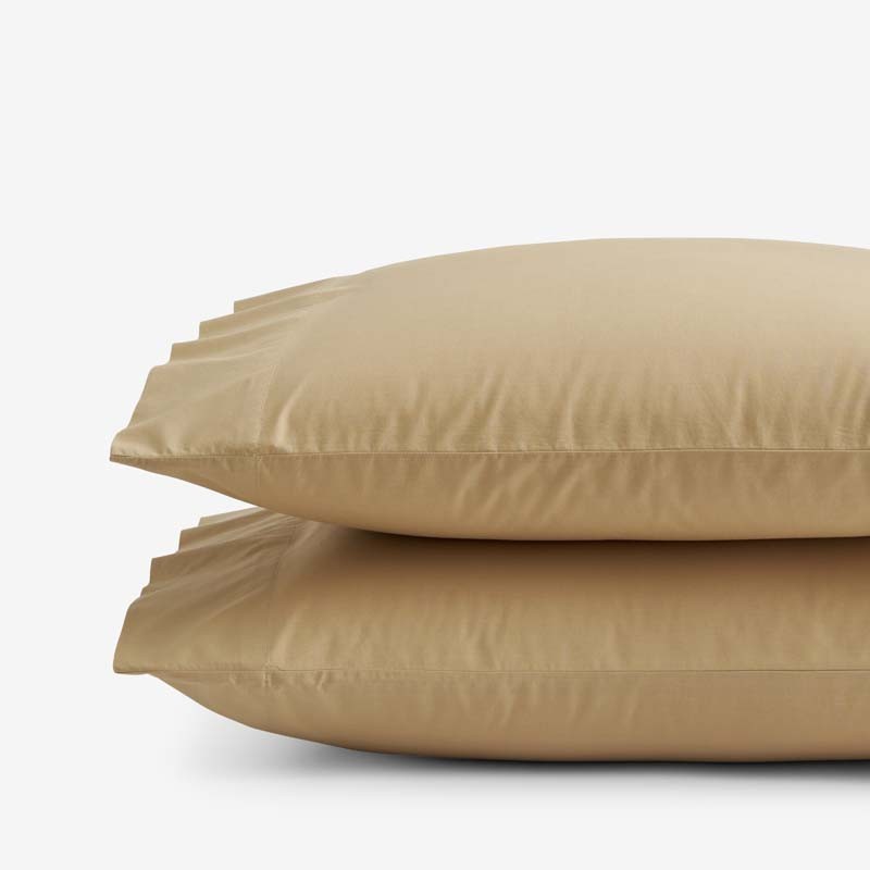 Solid Garment Washed Cotton Percale Pillowcase Set-TheCompanyStore|61815