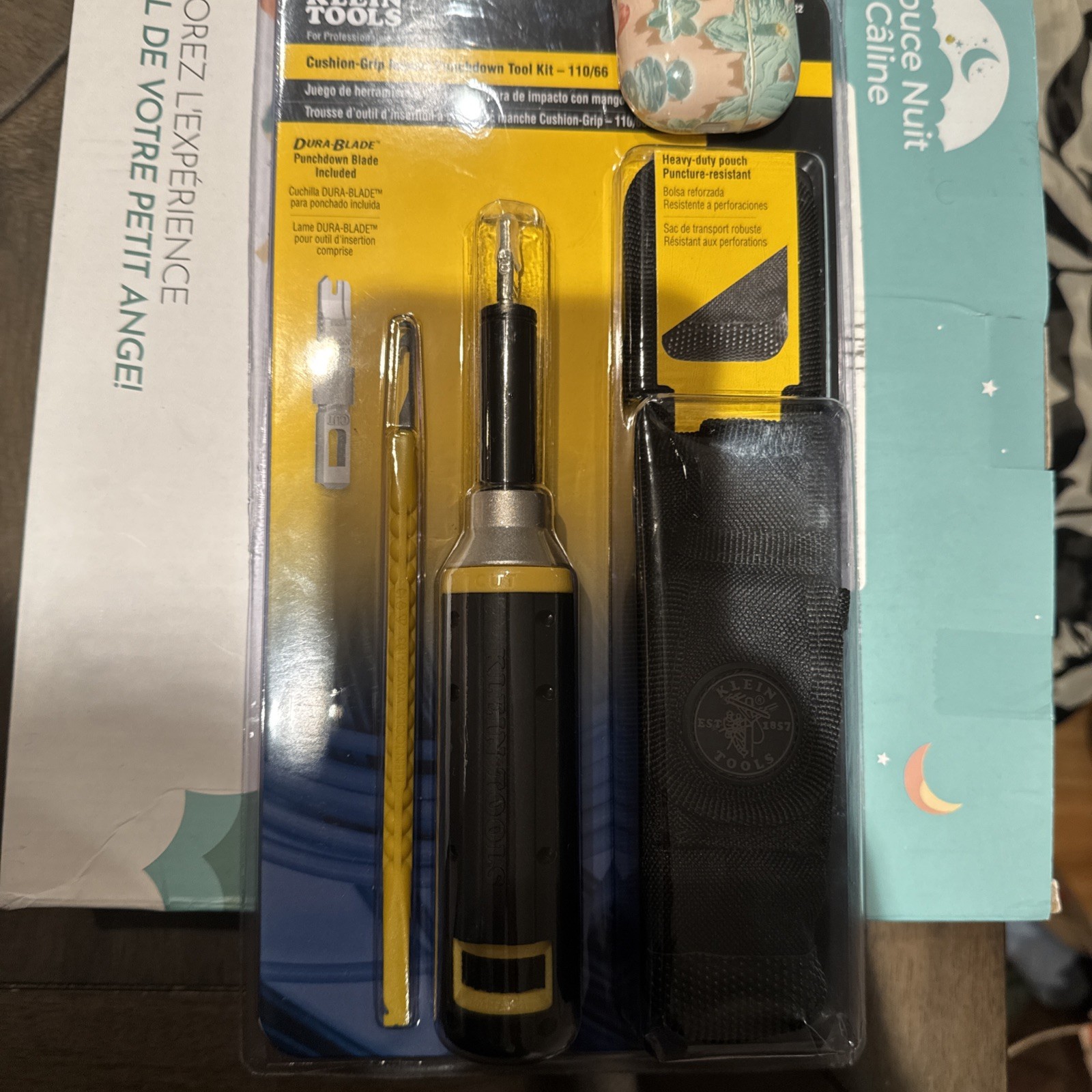 Klein Tools Vdv427-822 Impact Punchdown Tool Kit, Cushion-Grip, 4-Piece