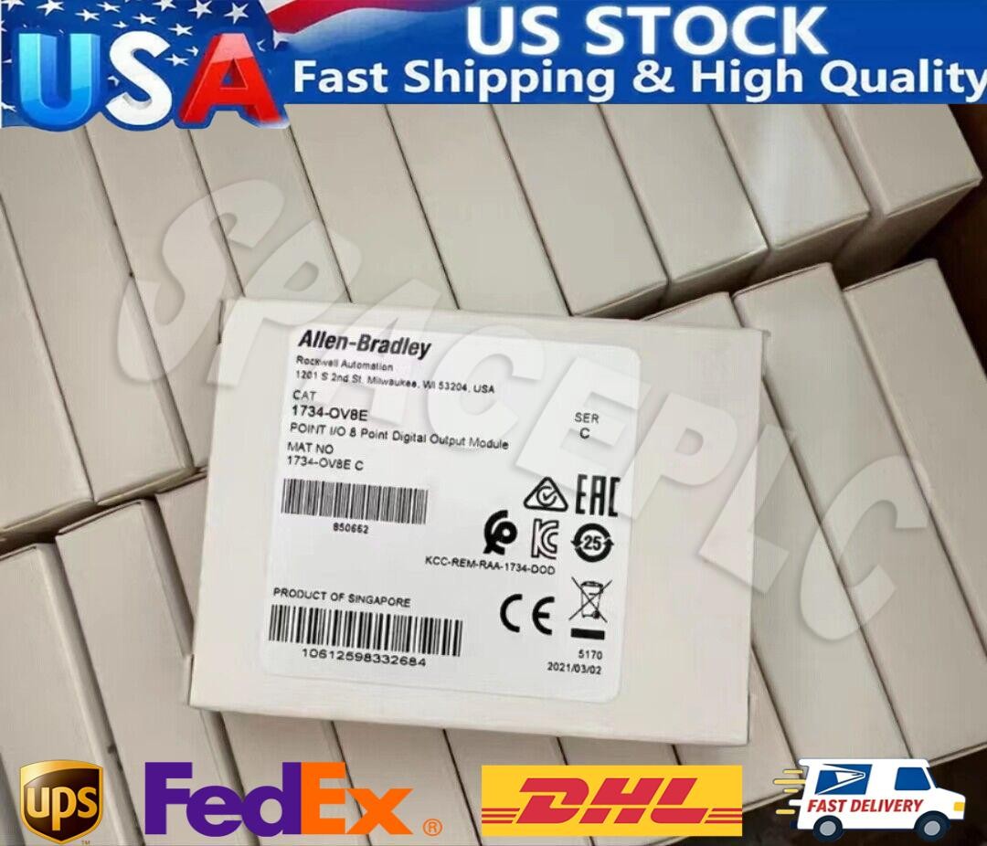 New Factory Sealed 1734-OV8E /C 8 Point Digital Output Module 1734-OV8E