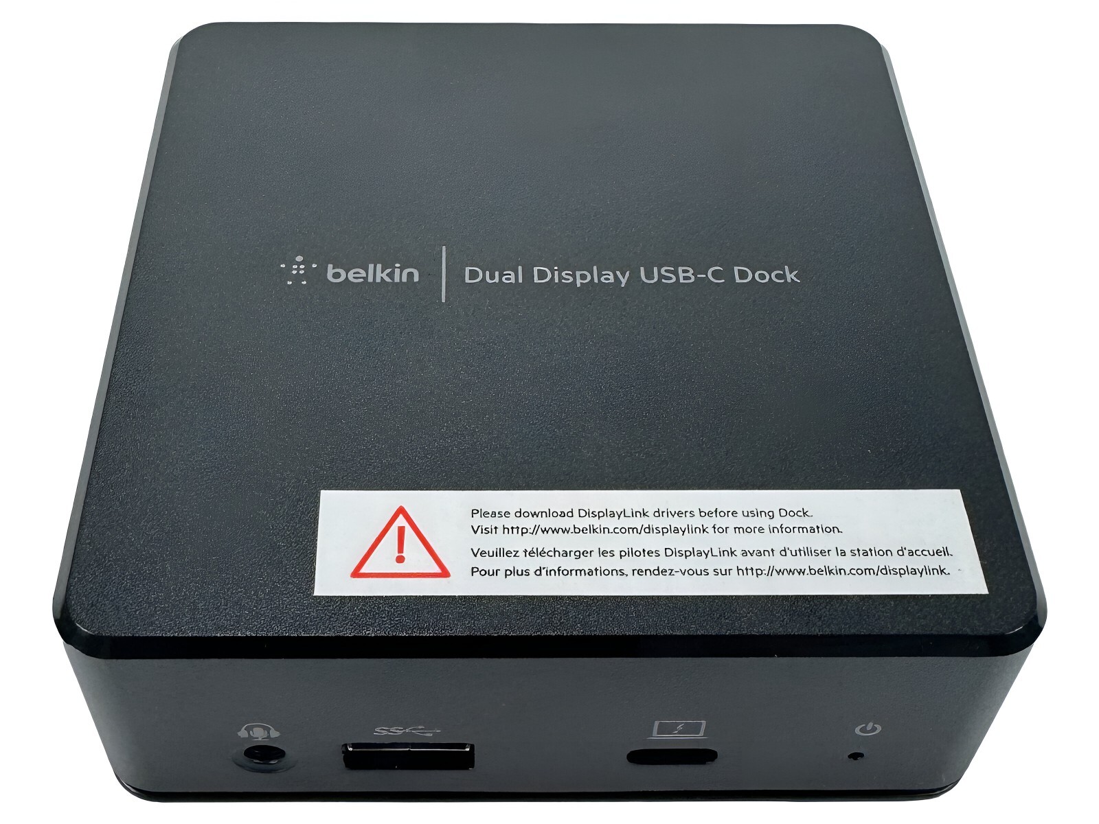 Belkin Dual Display USB-C Dock Complete Set for MacBook Pro Air