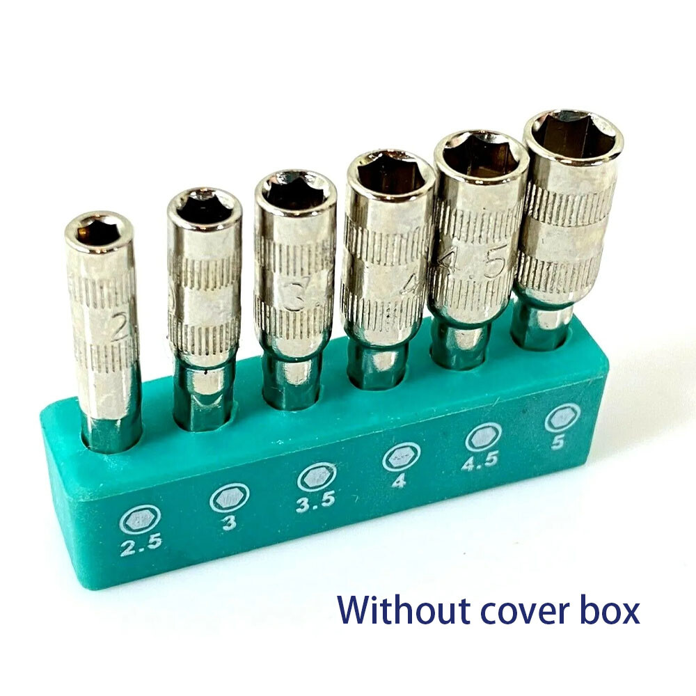 12PC Hex 4mm Screwdriver Socket Bits 2.5mm 3mm 3.5mm 4mm 4.5mm 5mm for system 4