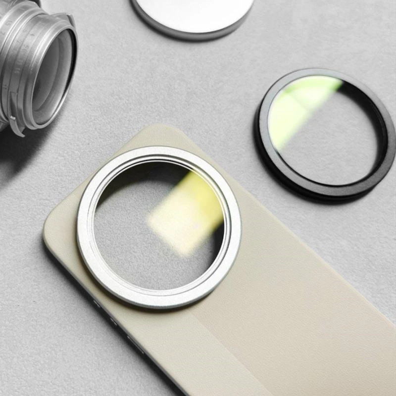 Clear Thin UV Glass Lens Cap for Xiaomi 17 Ultra Leica Edition Case