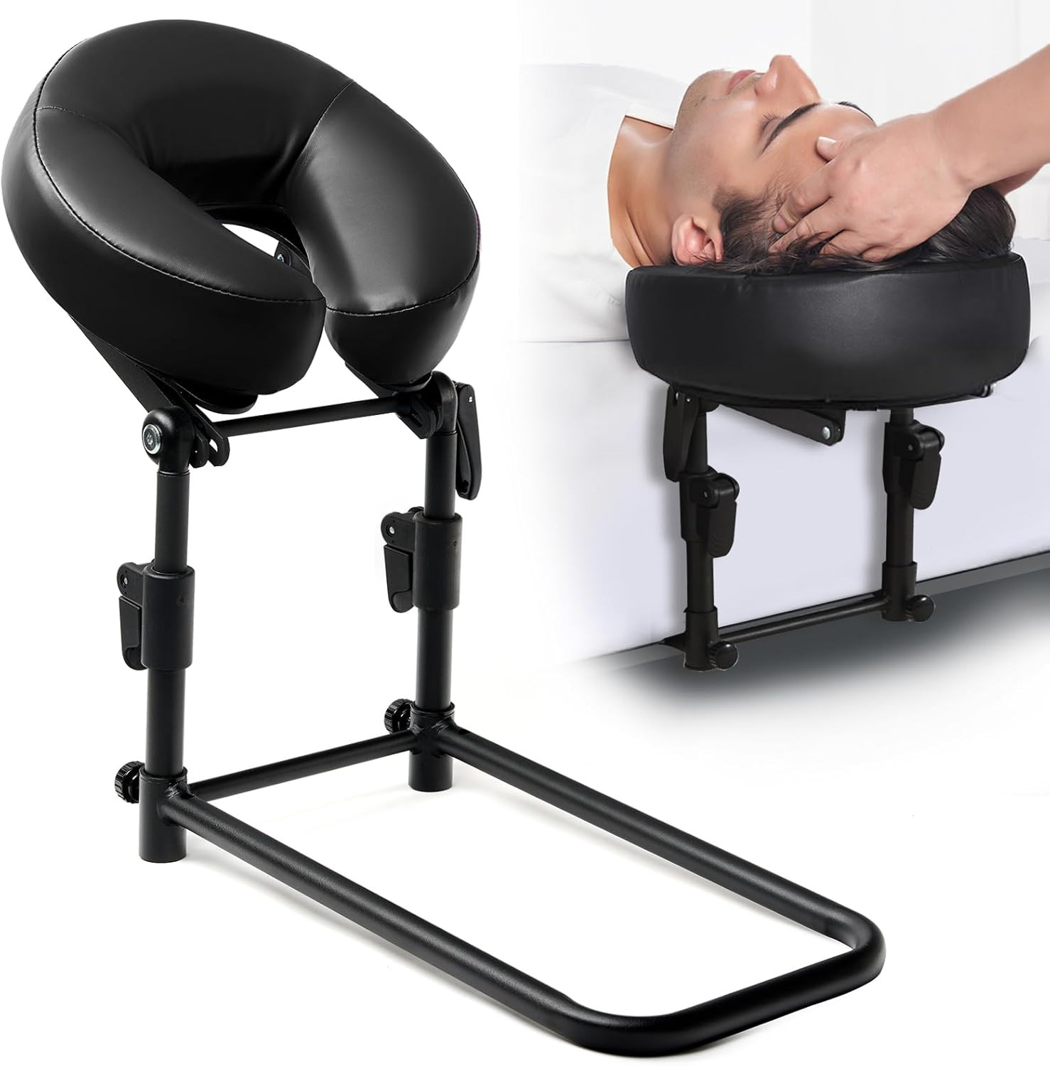 Massage Headrest for Bed, Massage Home Mattress Top Massage Bed Head Extension K