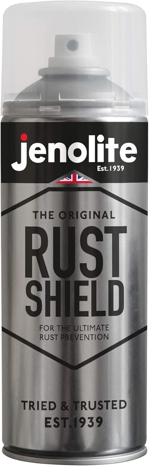 Rust Shield Aerosol - Anti Rust Spray, Protection Against Rust & Corrosion fo...