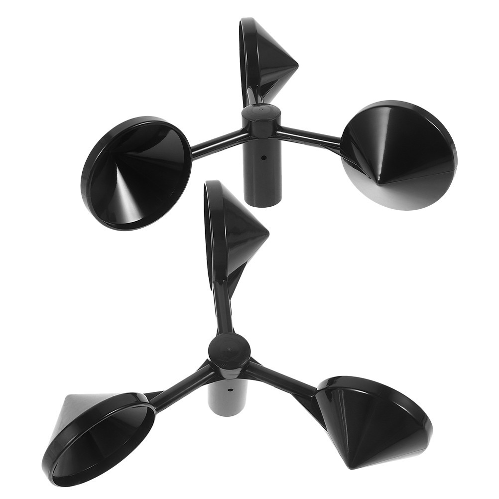 2 Pcs Wind Direction Indicator Measurement Device Anemometers Cup