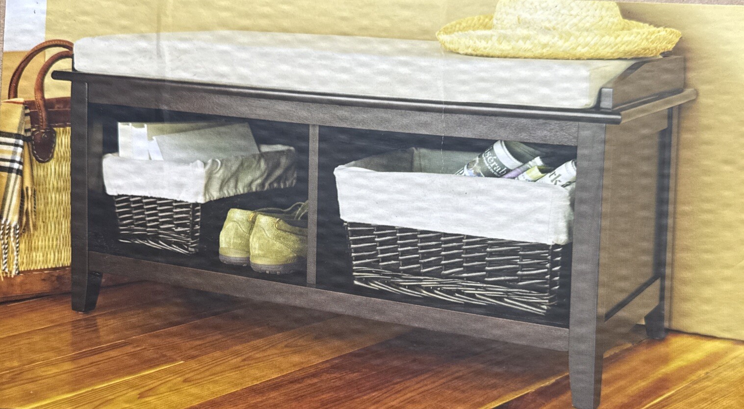 Sonoma Life Style Storage Bench With Cushion