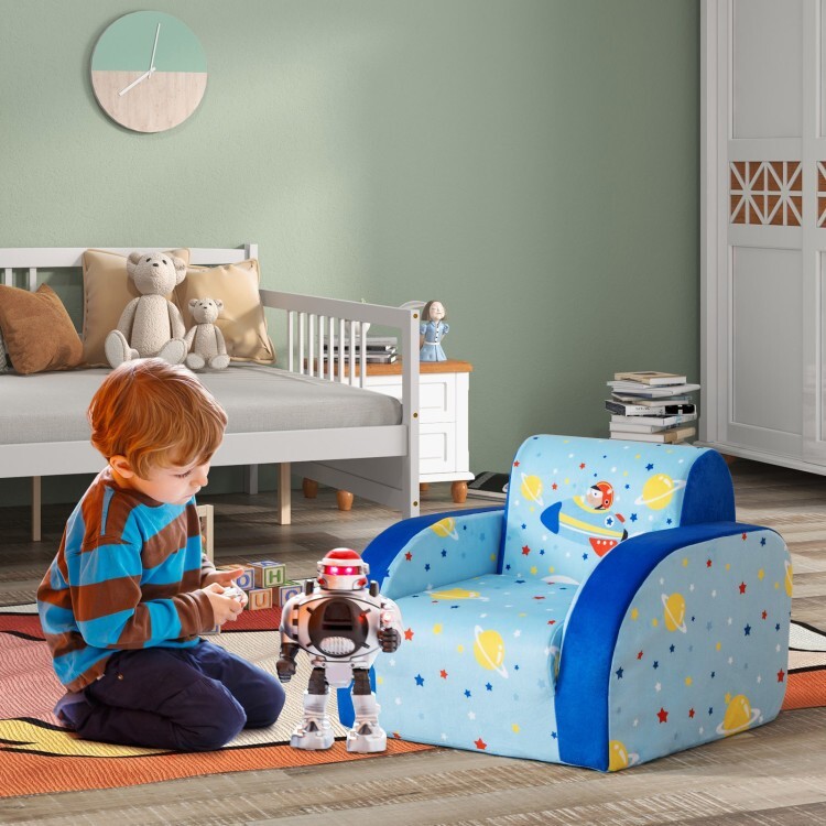 3in1 Convertible Lightweight Kids Sofa Chair kids Sofa Bed Living Room Gift Kids