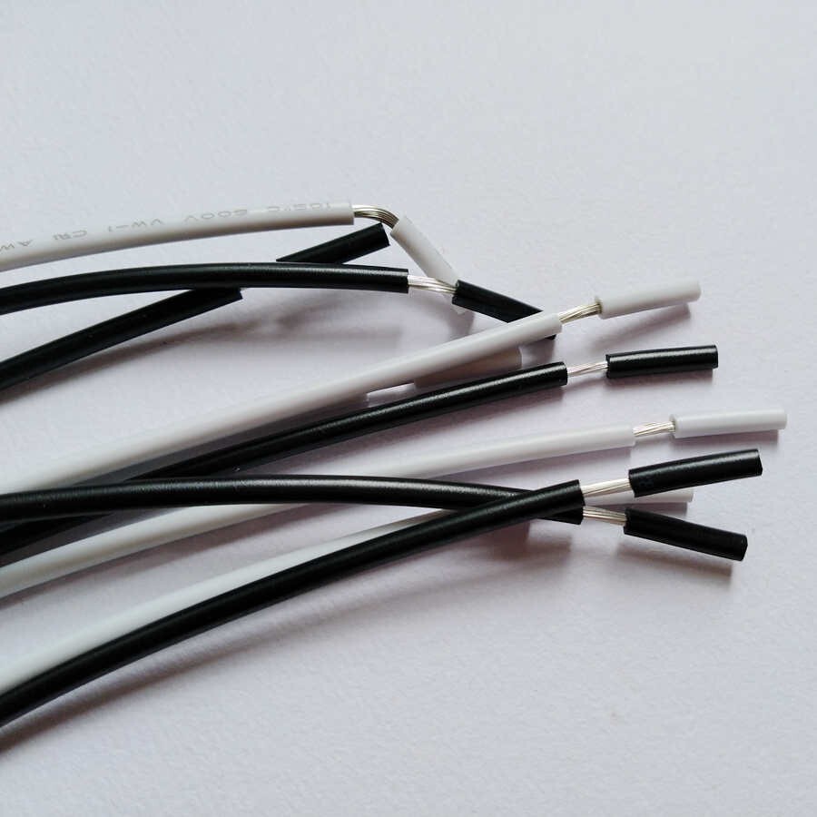 5 Pcs Candelabra Base E12 Lamp Holder Light Sockets Keyless 6" Wire Leads A342