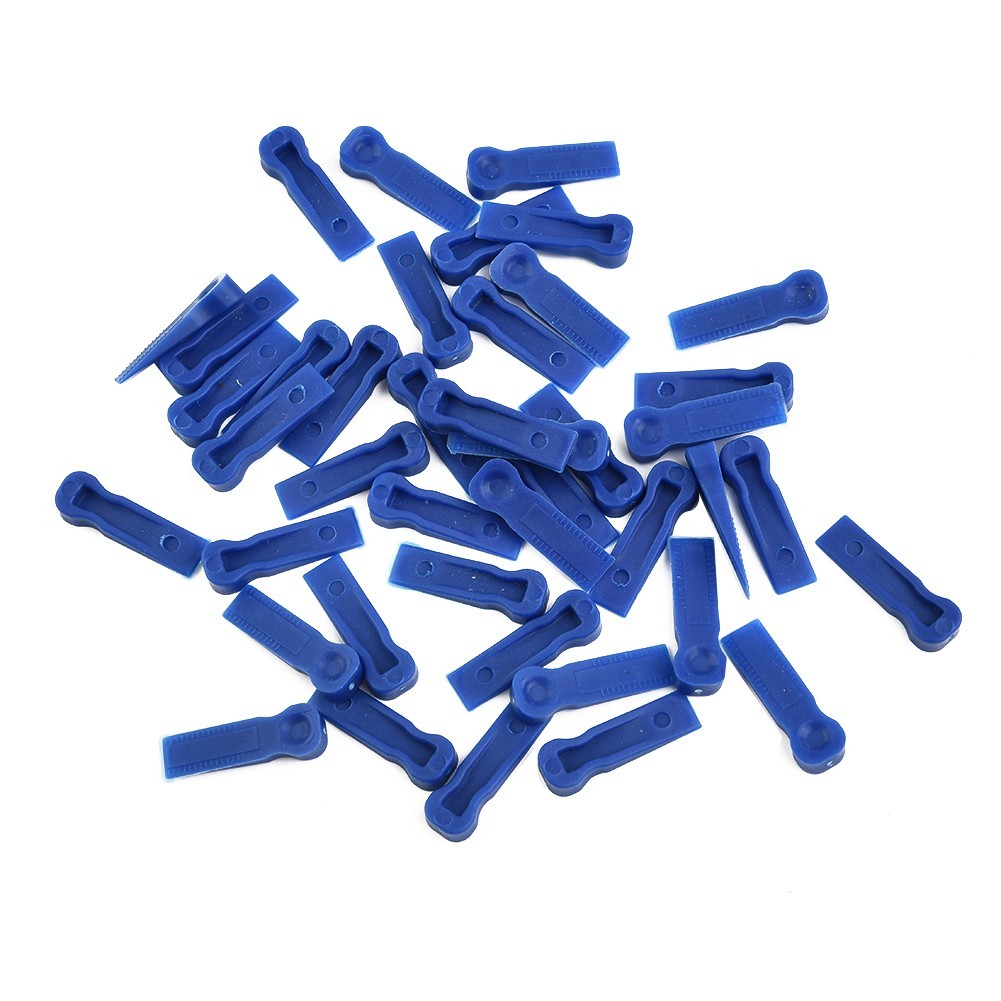 Plastic 100Pcs Tile Spacers reusable positioning Clips Wall Flooring Tiling Tool