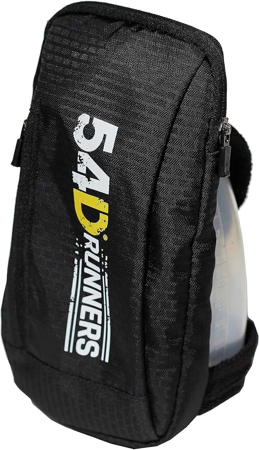 54D Running Handheld Quick Squeeze. No-Grip Adjustable Hand Strap. 12oz - 250ml