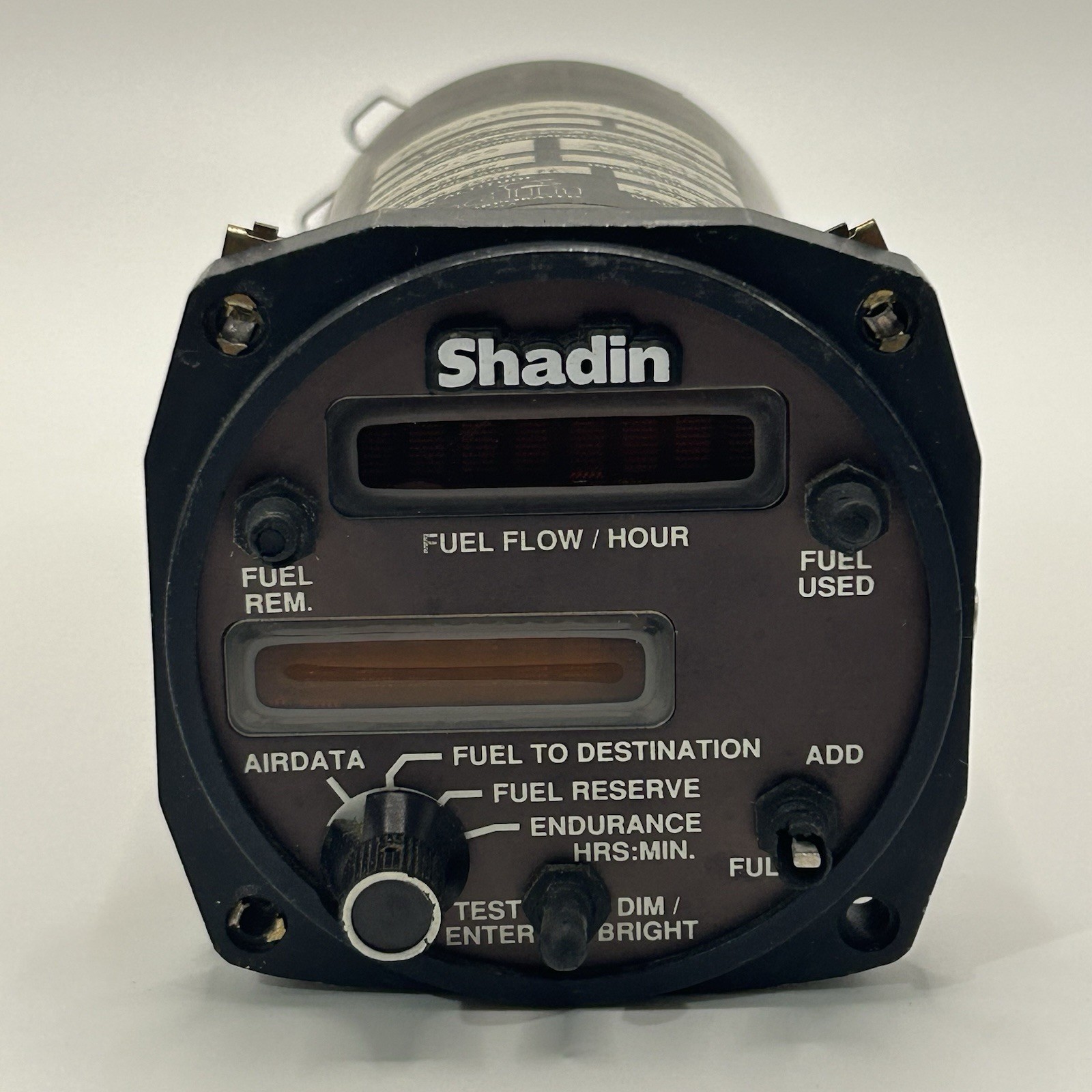 SHADIN 14/28VDC DIGITAL FUEL FLOW AIR DATA COMPUTER P/N 912802