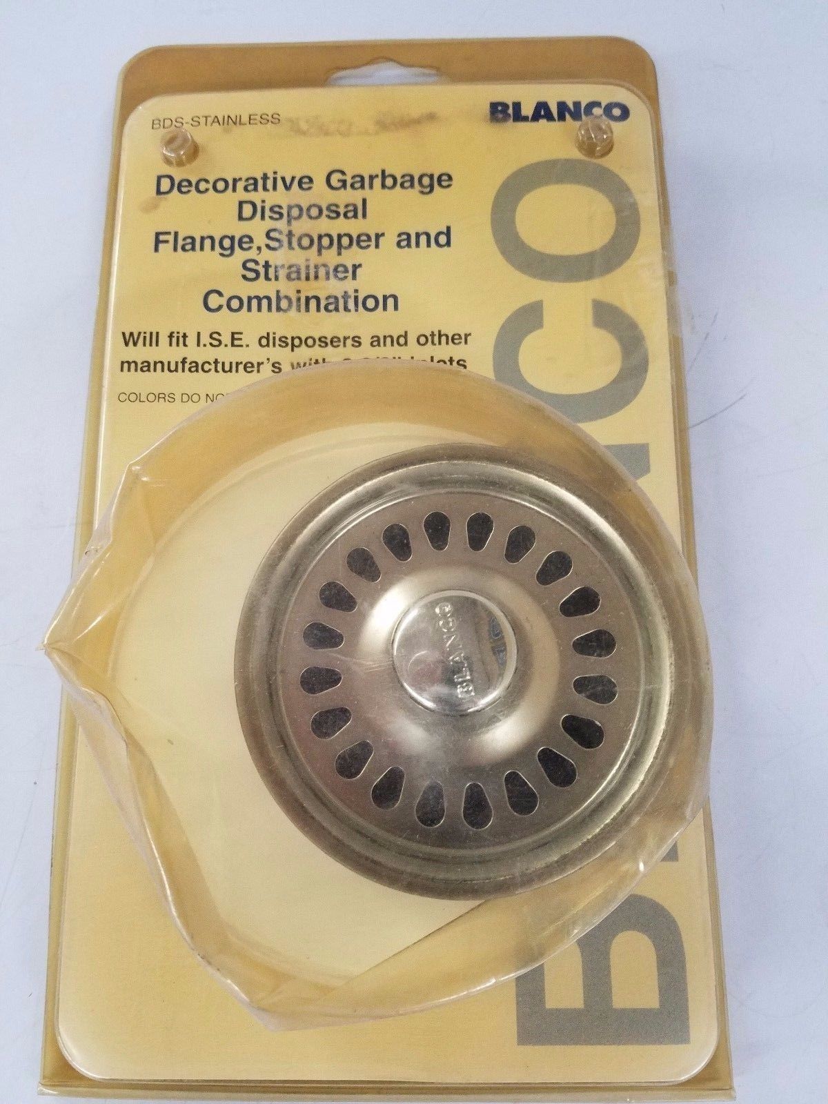 Blanco Stainless Steel Disposal Flange and Strainer 3 1/4" HOT PRICE!       H287