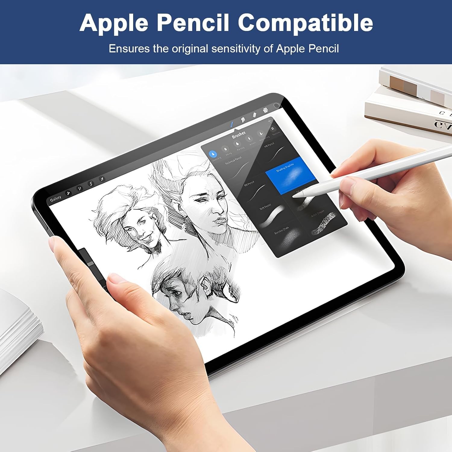 AVOAR 2 Pack Screen Protector for iPad 11th A16 2025 & 10th Generation BLACK