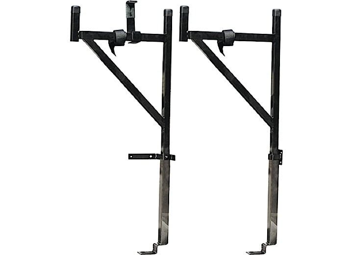 Dee Zee DZ95053 Steel Ladder Rack - Half Rack 250lb Limit (Fullsize Trucks)