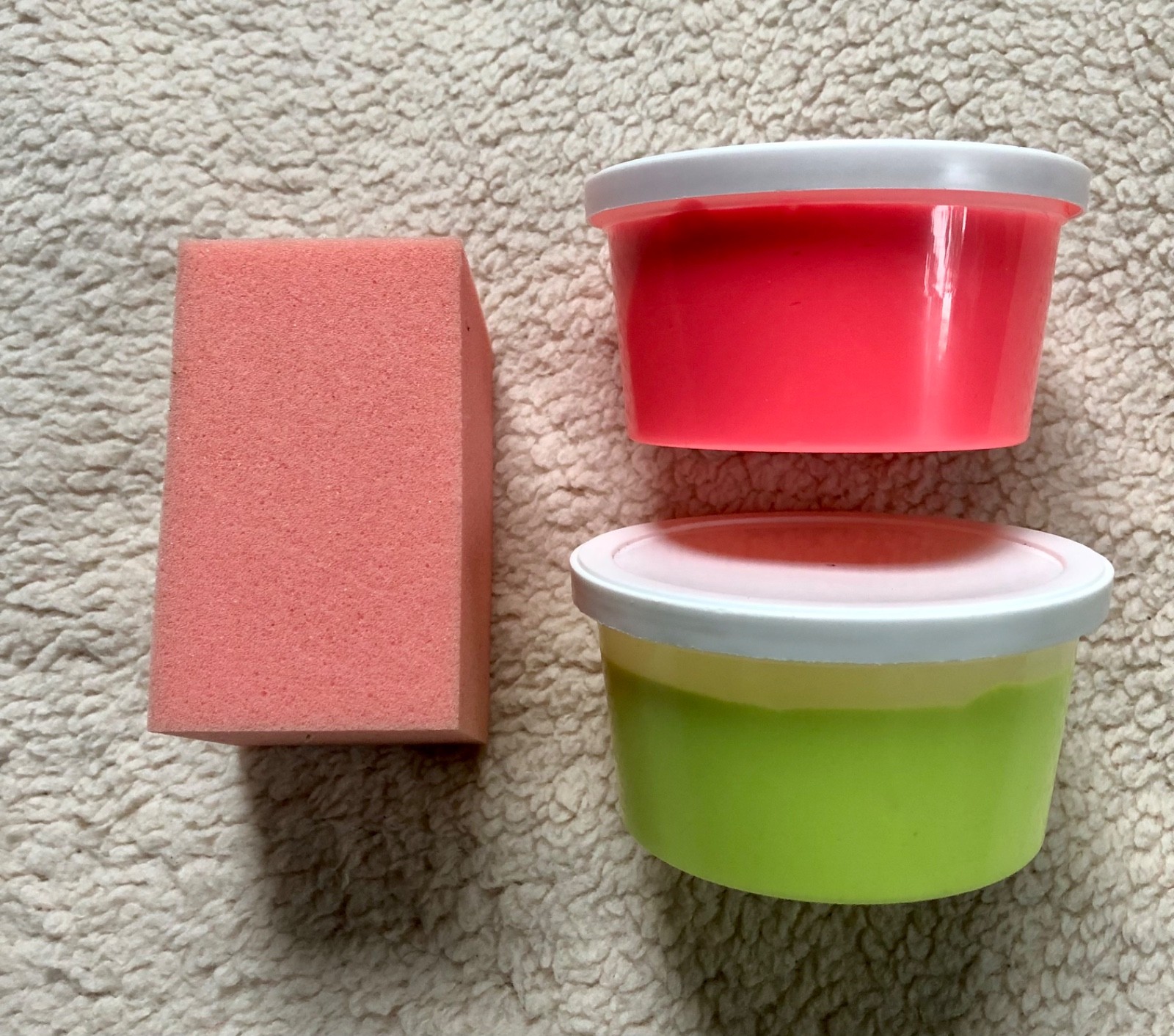 Therapeutic Putty Soft/Medium Soft And Soft Foam Block Hand Exercise Material