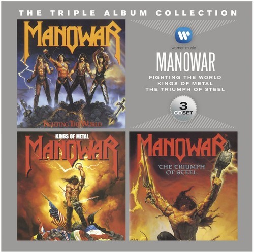 Manowar - Triple Album Collection [New CD] Holland - Import