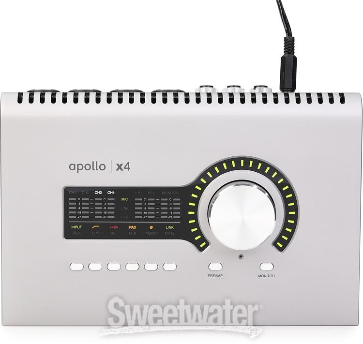 Universal Audio Apollo x4 Gen 2 Essentials+ Thunderbolt Audio Interface with UAD