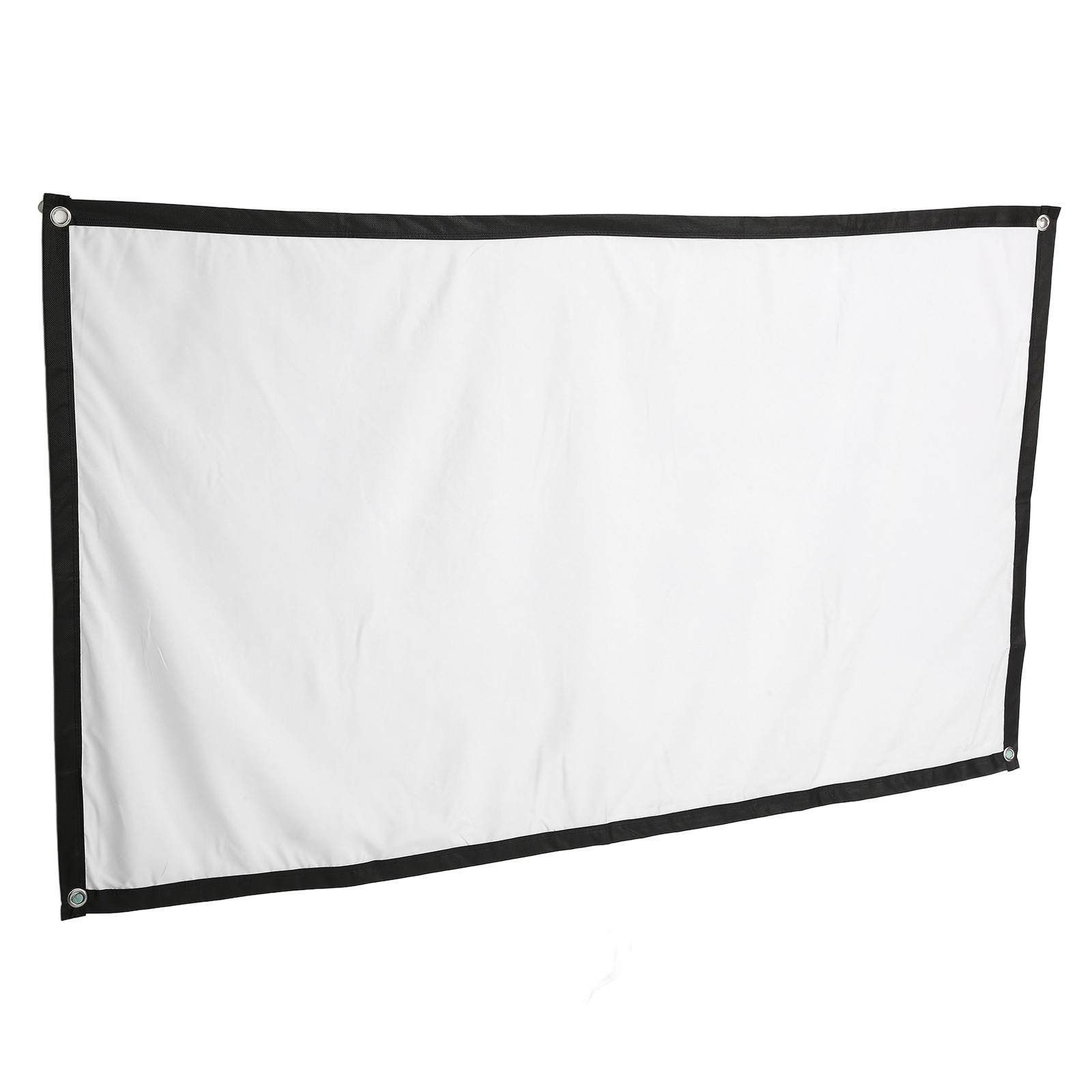 84inch Projector Screen 16:9 HD Projection Screen With Hook For Indoor Outd JUIC