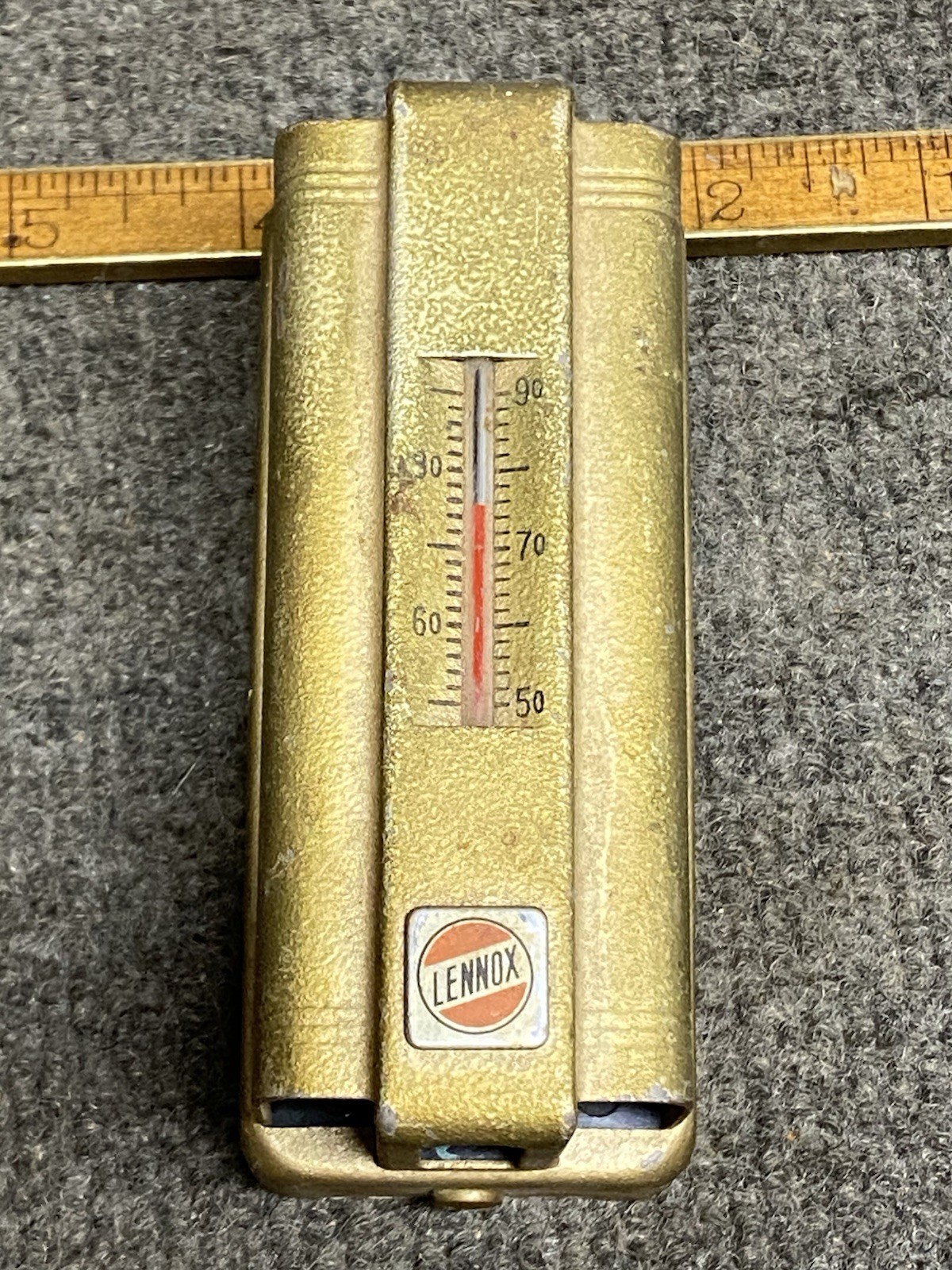 Art Deco -  Vintage Thermostat - Honeywell / Lennox -  TM81C1X90LF2 USA