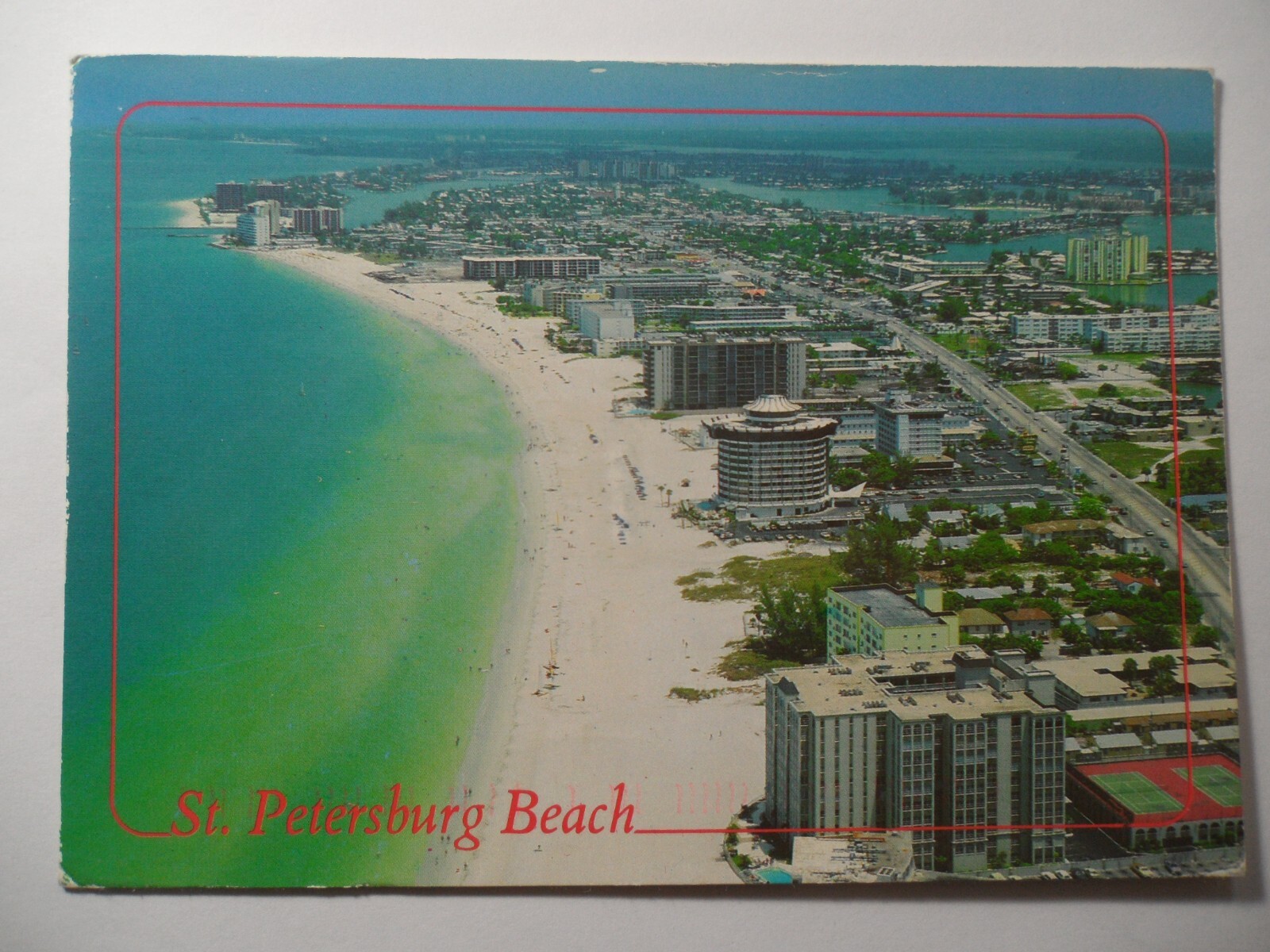 STAMPMART : USA FLORIDA ST. PETERSBURG BEACH USED POSTCARD