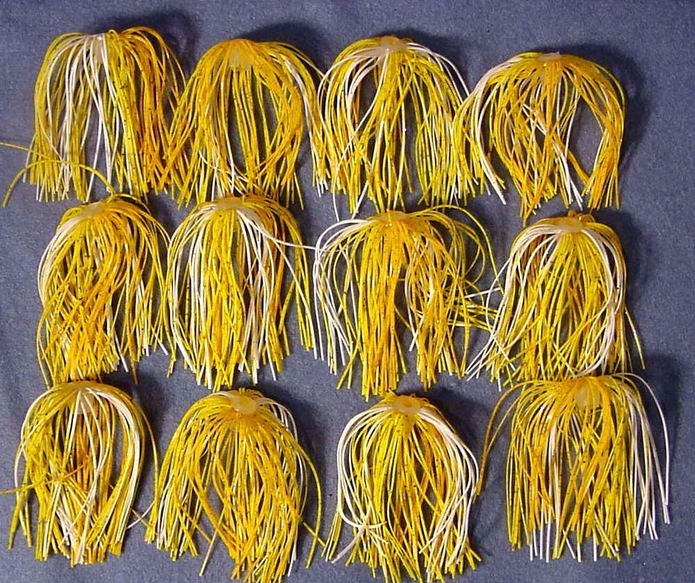 12 ~ BIO-FLEX® Silicone Spinnerbait Skirts "Dustin Wilks Mud Secret"