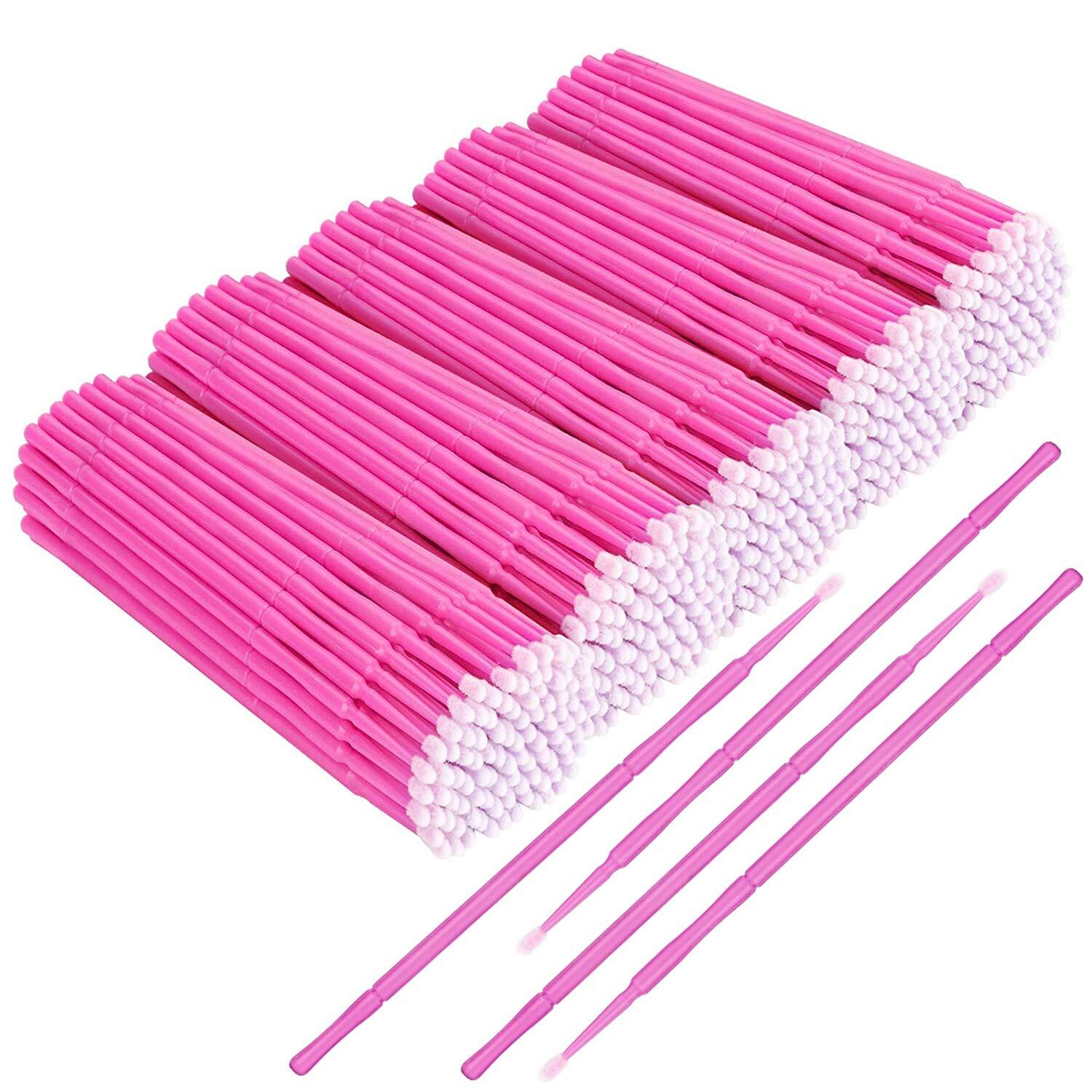 500Pcs Micro Brush, Micro Swabs For Eyelash Extension Disposable Applying Makeup