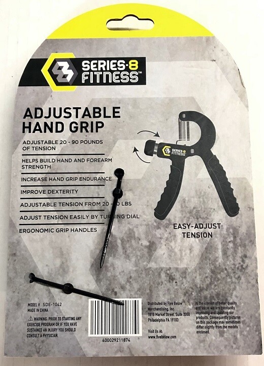 Adjustable WRIST BUILDER Hand Grip Forearm Spring Muscle Strength Endurance NEW