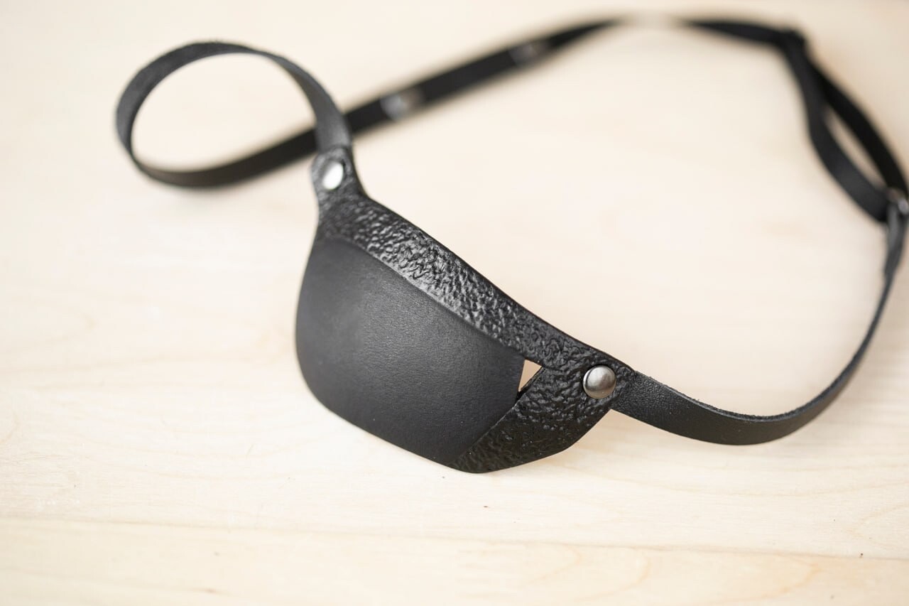 Leather Eye Patch, Eye Patch, One Eye, Man Eye Patch, Woman Eye Patch, Eye Mask