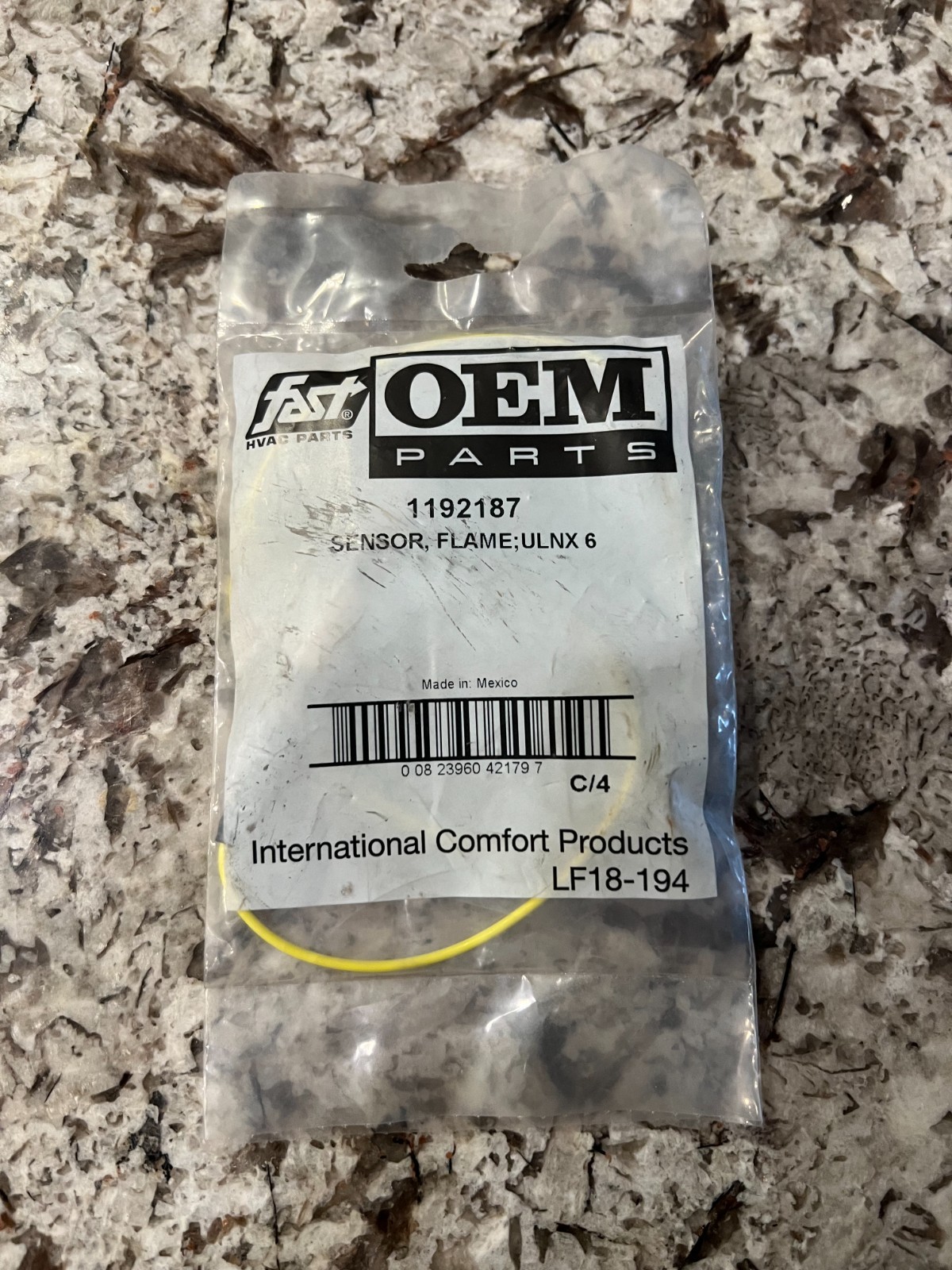ICP 1192187 Sensor, Flame; ULNX 6