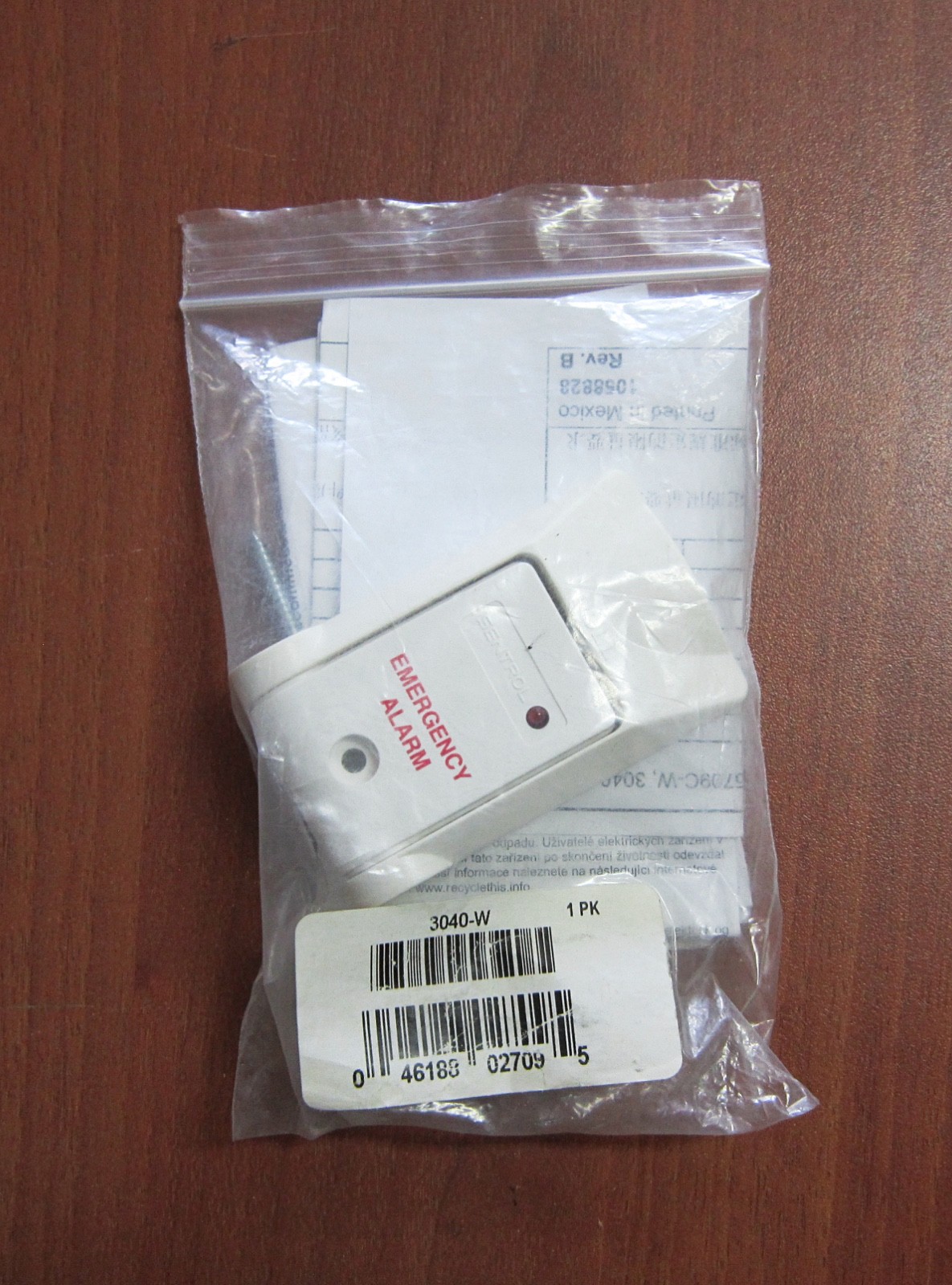 UTC Fire & Security 3040-W Surface Mount Panic Switch (White)