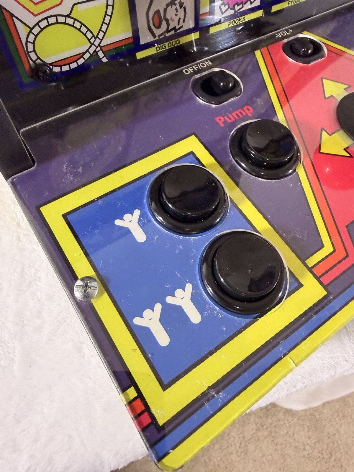 Arcade 1UP Dig Dug / Dig Dug 2 Counter Cade Tabletop Game 🪏🔥