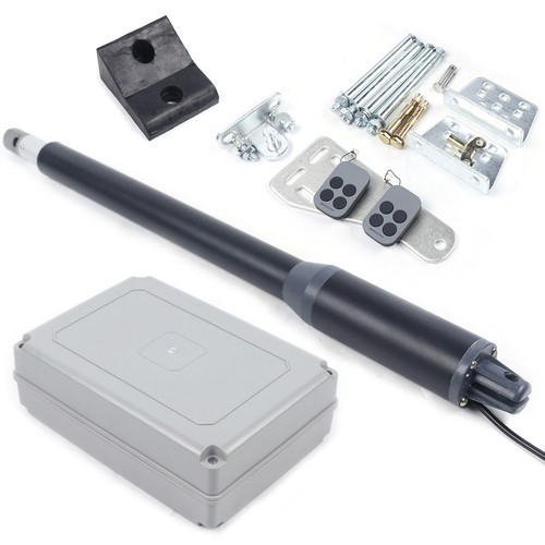 110V Automatic Single Swing Gate Opener Heavy Duty DC Motor W/ Remote Control