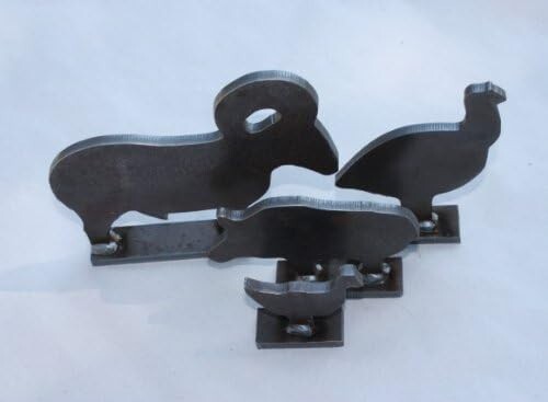 NRA  Smallbore Silhouettes Unpainted Discount Set 1/5 Scale 4 Piece Set