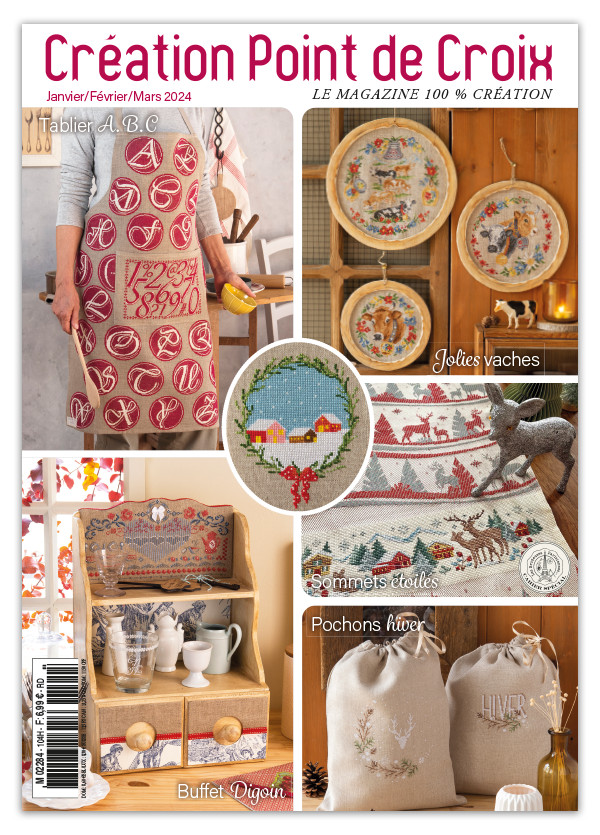 French cross stitch magazine Creation point de croix No.104