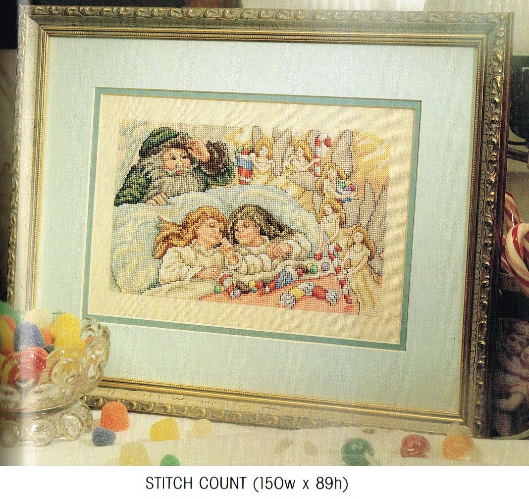 CHILDREN DREAMING  CROSS STITCH PATTERN  ONLY   -    Y11
